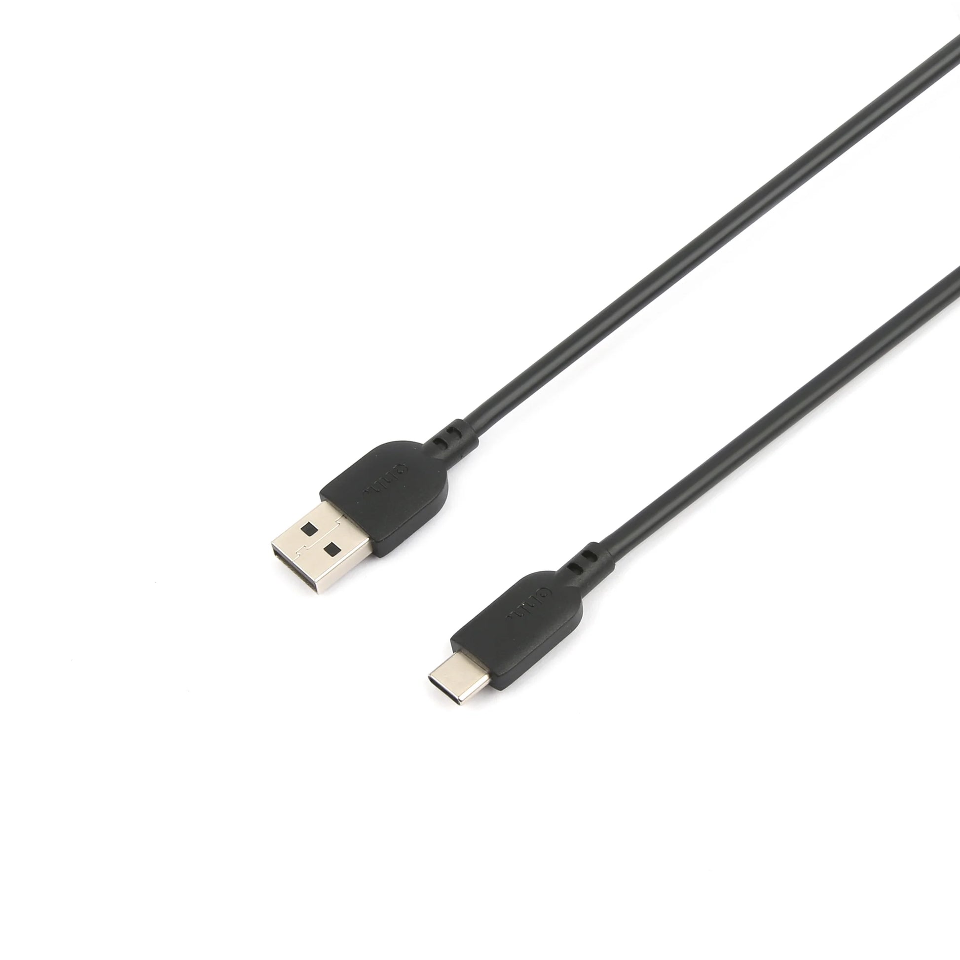 (2 Pack) Black 10' USB-C to USB-A Charging Cable, USBIF Certified