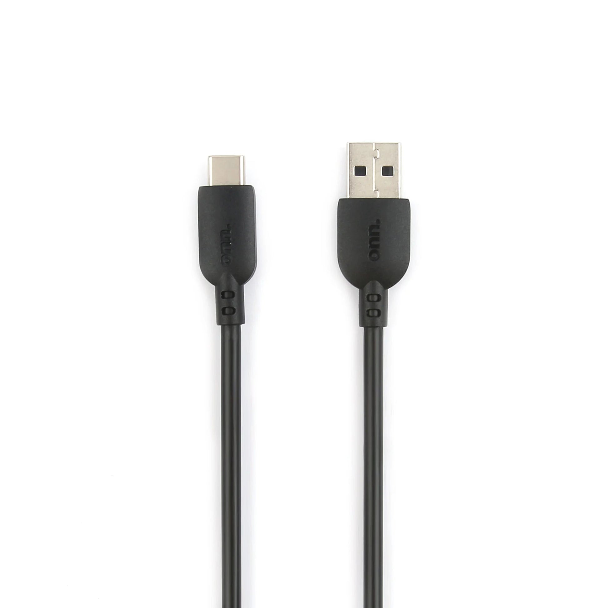 (2 Pack) Black 10' USB-C to USB-A Charging Cable, USBIF Certified