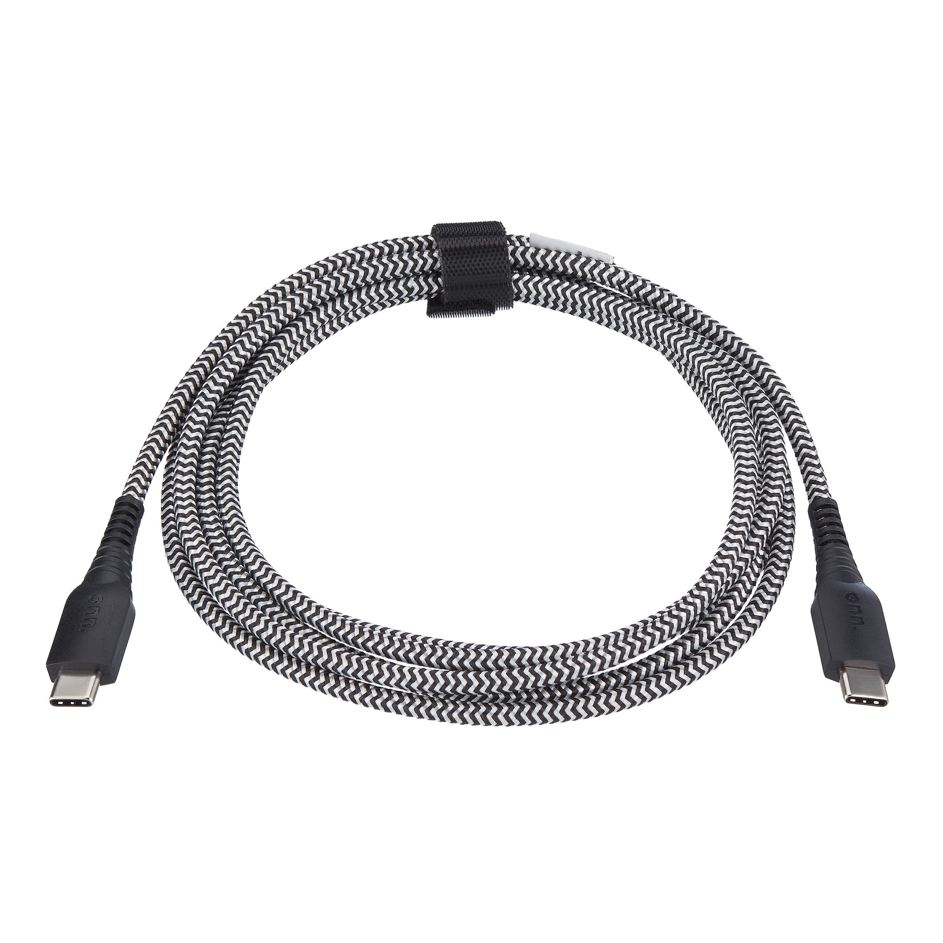 6' USB-C to USB-C Braided Charging Cable, USBIF Certified