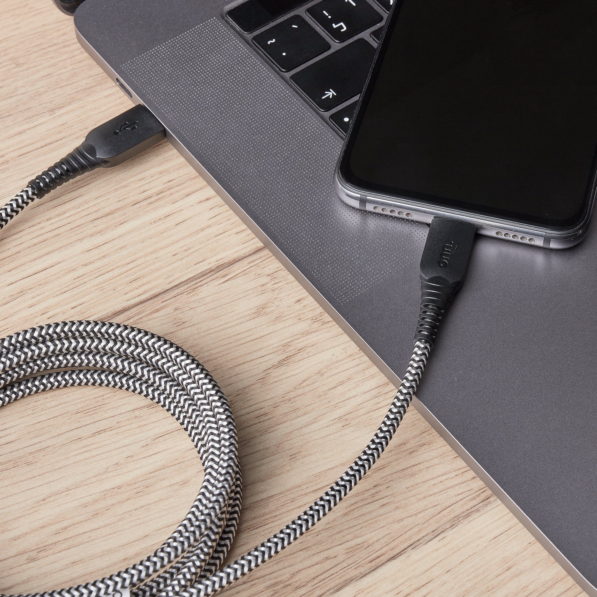 6' USB-C to USB-C Braided Charging Cable, USBIF Certified